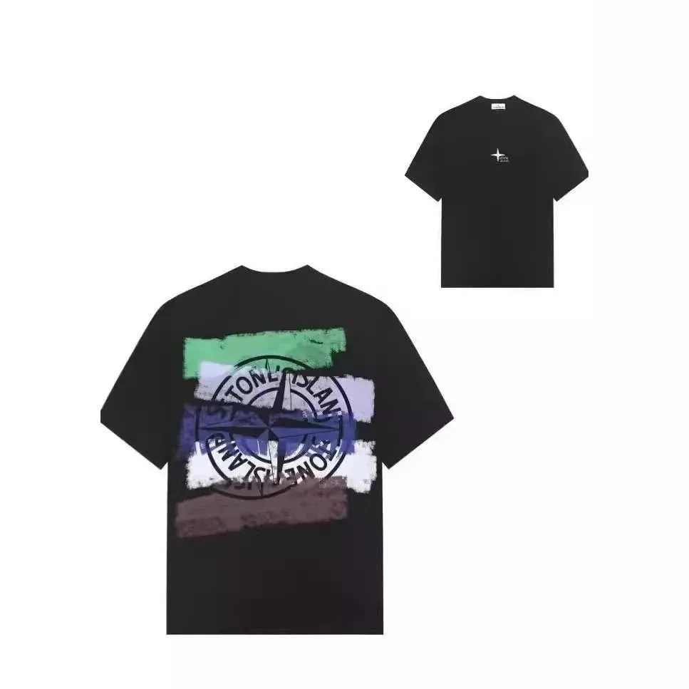 Stone Island Compass Print T-Shirt — Photo 4