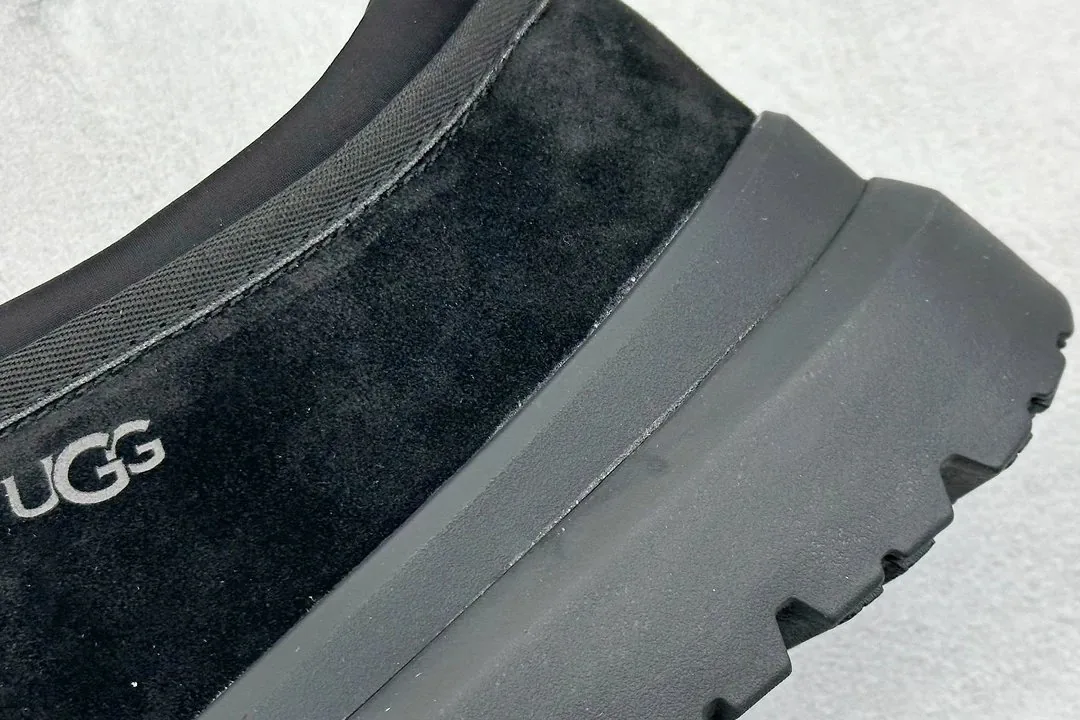 UGG Tasman Weather Hybrid Beige Shearling Waterproof Snow Boots — Photo 14
