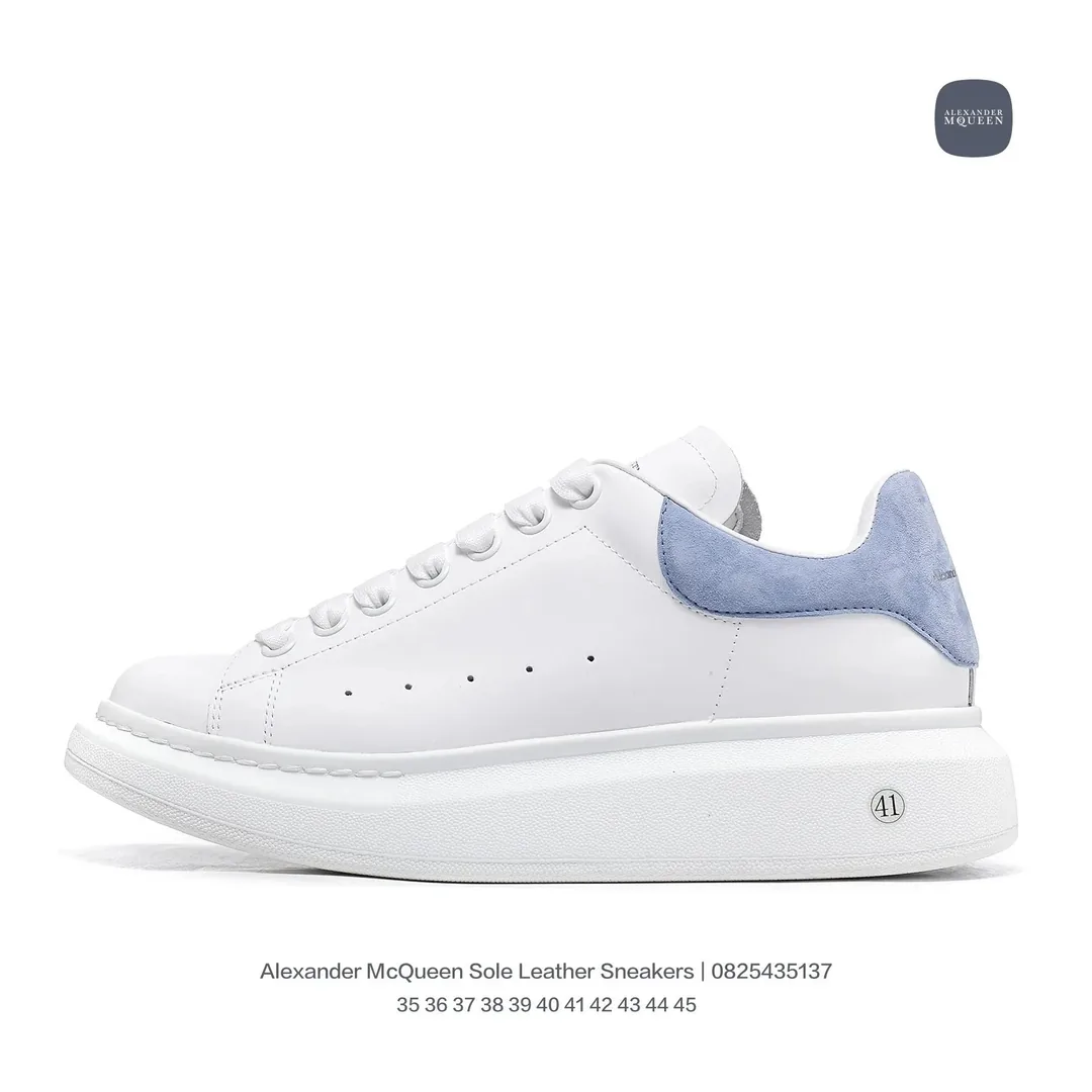 Alexander McQueen Oversized Sneaker White Low-Top Runners — Photo 4