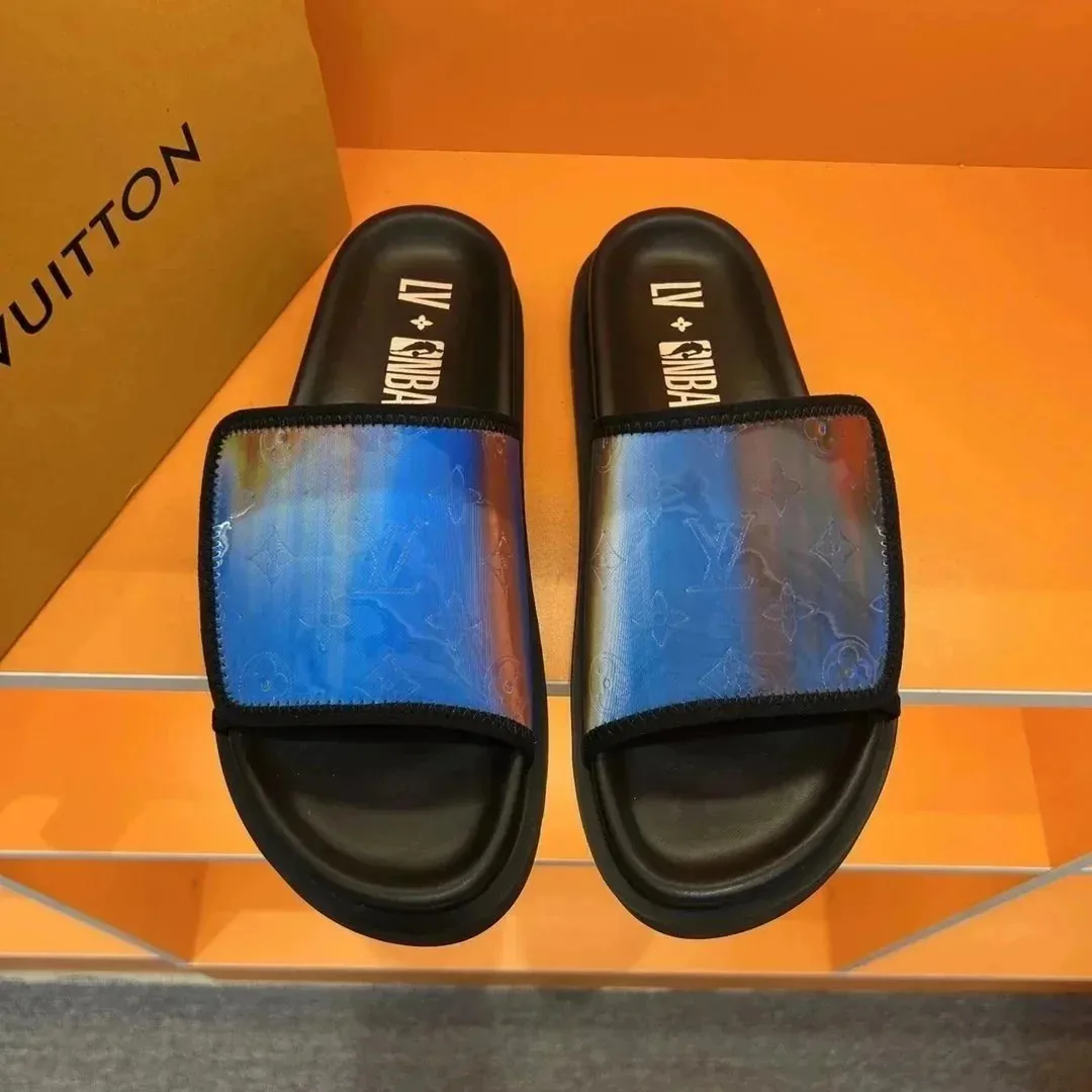 Leather Slides — QC