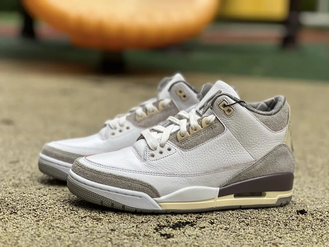 Air Jordan 3 Cream White Grey