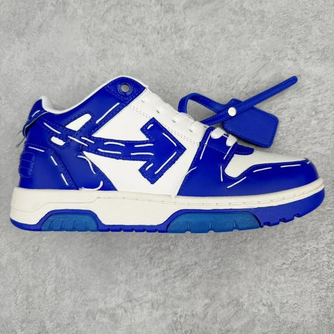 Off-White Out Of Office Lace-Up Low-Top Sneakers — QC