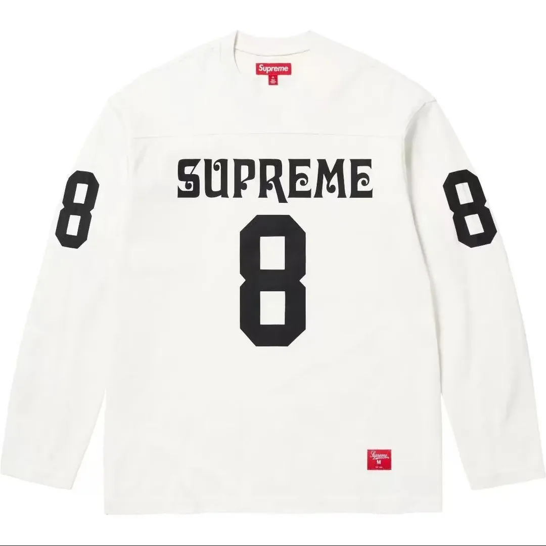 Supreme Long-Sleeve Soccer Tee