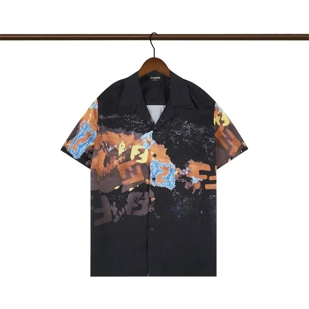Fendi FF Monogram Short Sleeve Shirt — Photo 7