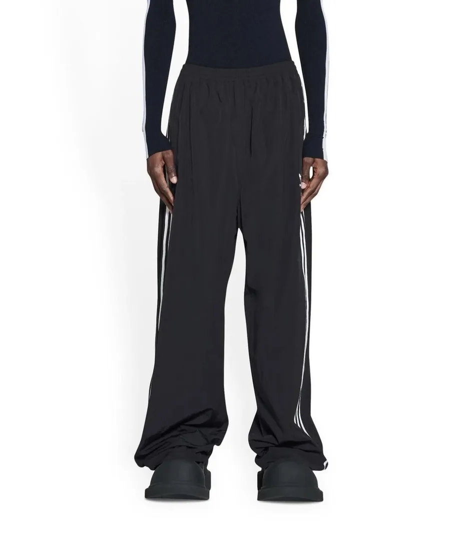 Balenciaga Embroidered Three-Stripe Sweatpants — Photo 6
