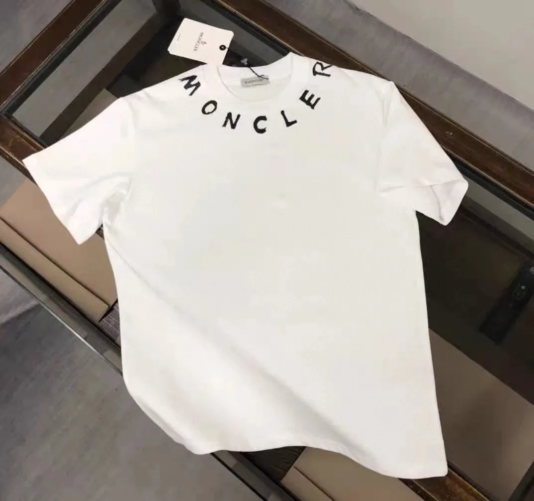 Cotton Embroidered Crewneck T-Shirt — Photo 12