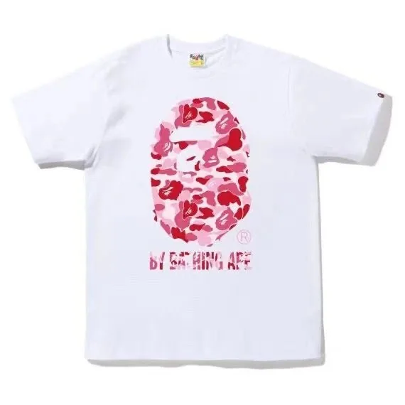 Bape Camo Ape Letter Print T-Shirt — Photo 13