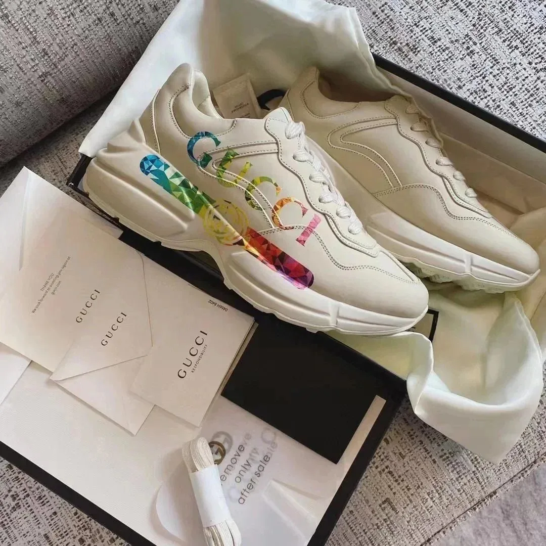 Gucci Rhyton Beige Trainers — Photo 13