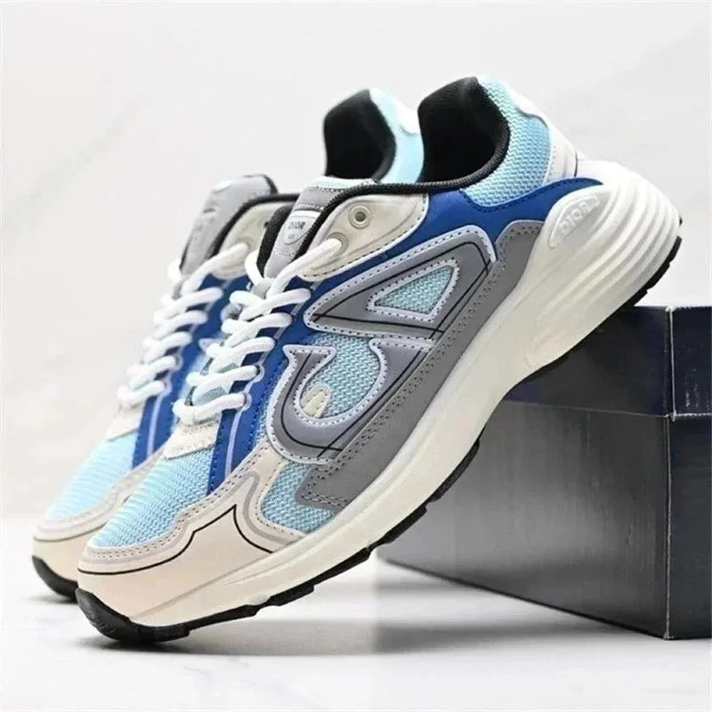 Dior B30 Navy Low-Top Sneakers — photo 6