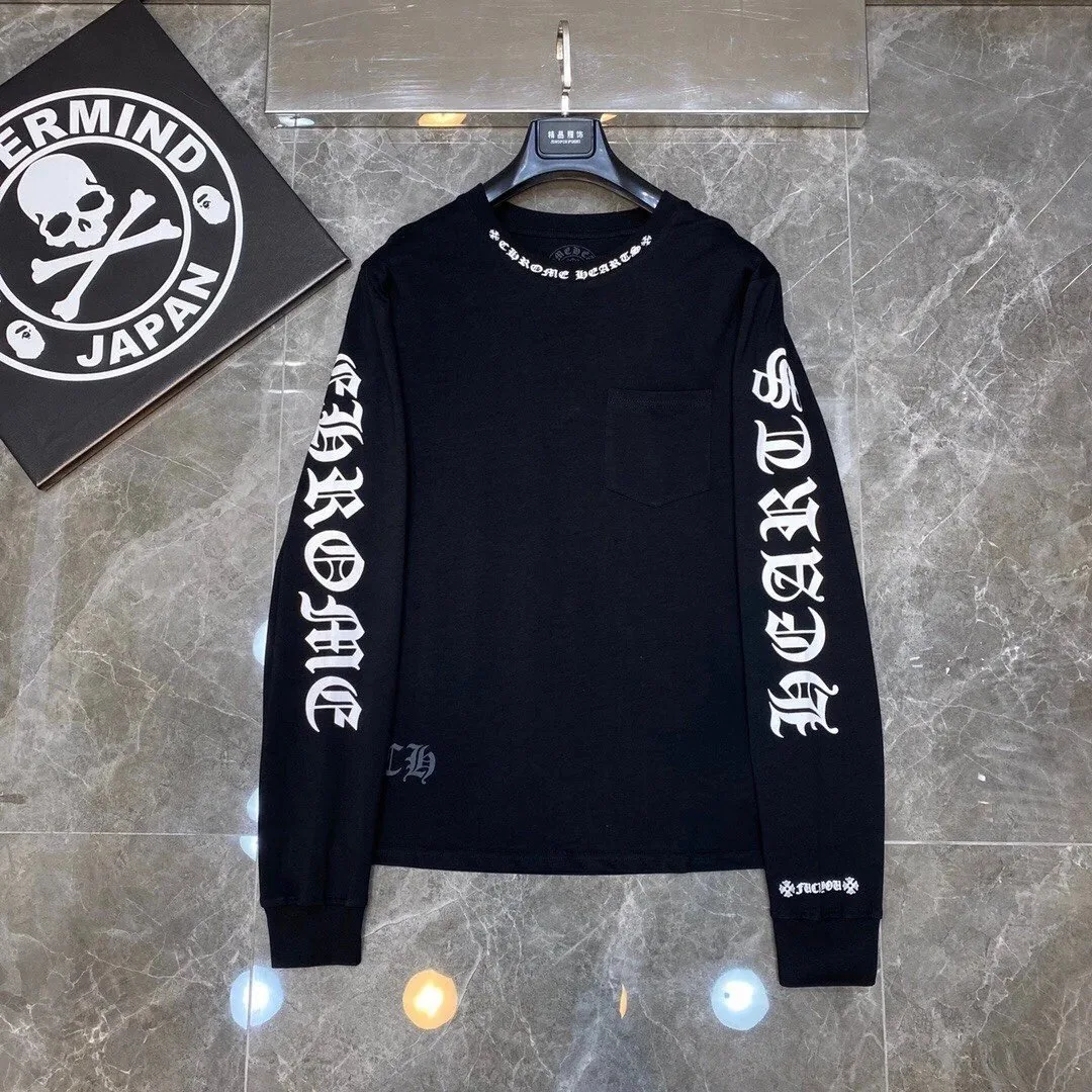 Chrome Hearts Cotton Long-Sleeve Tee — QC