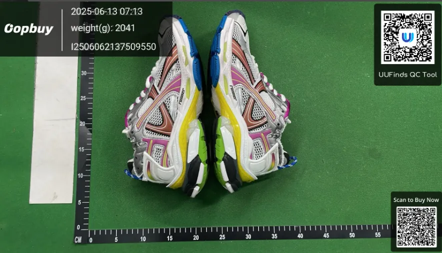 Balenciaga Black 7.5 Track Runners — QC