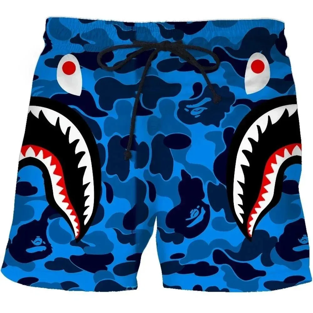 Bape Shark Tee And Shorts Set — Photo 3
