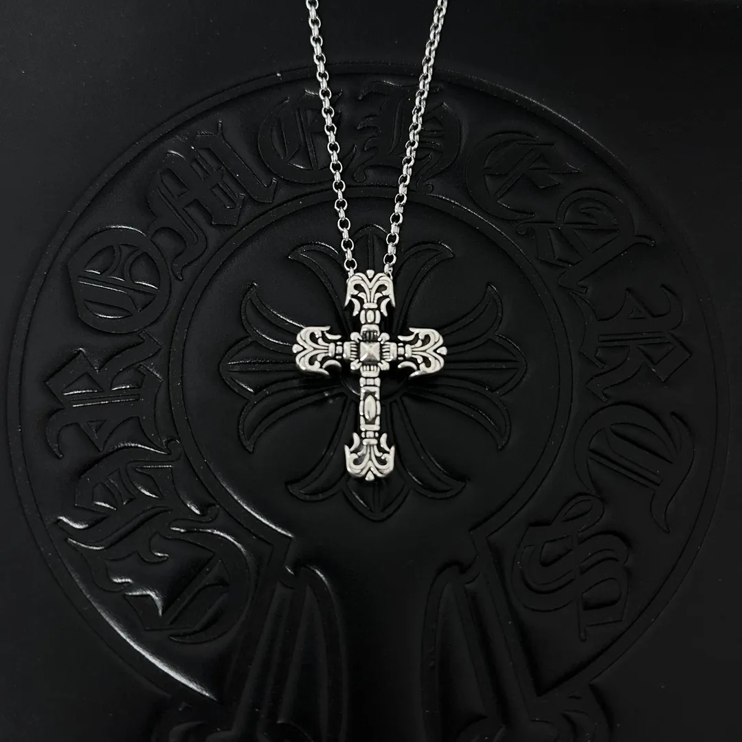 Chrome Hearts Cross Pendant Necklace — QC