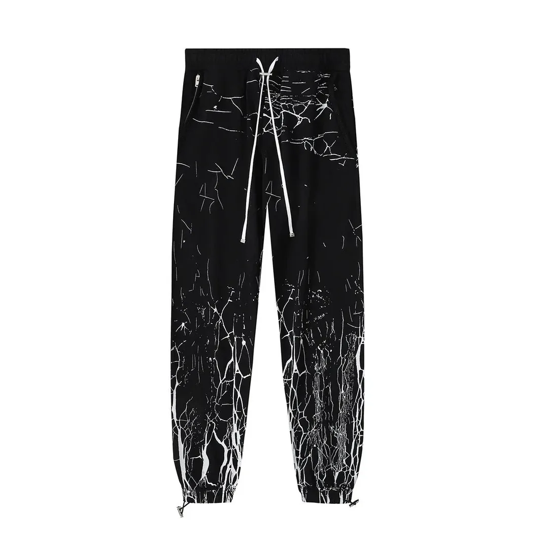 Amiri Cracked Logo Print Cotton Hoodie — photo 11