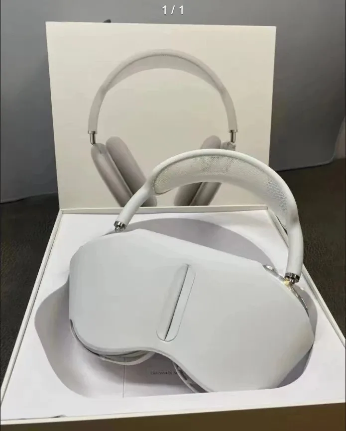 Silver Over-Ear Headphones — QC