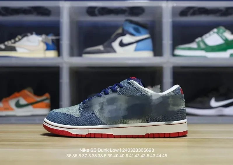 Nike SB Dunk Low Vans Reese Forbes Denim