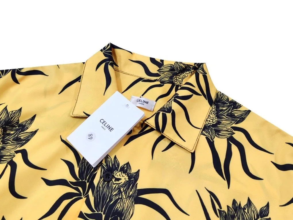 Celine Hawaii Palm Print Shirt — photo 11