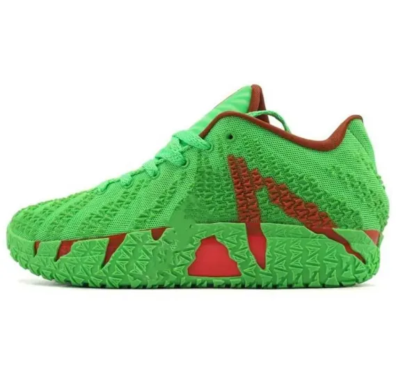 Nike A'One White Basketball Shoes — Photo 11