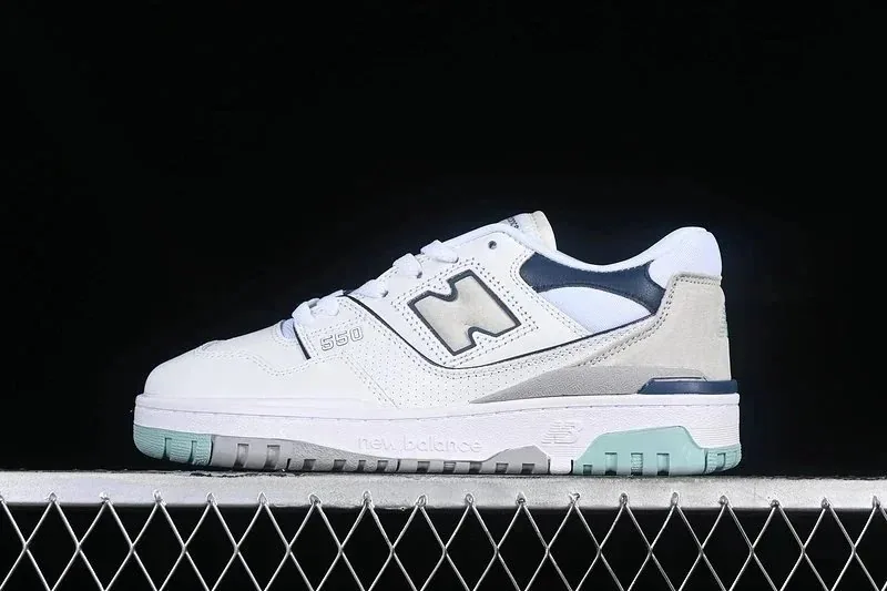 New Balance 550 Retro Lace-Up Skate Shoes — Photo 11