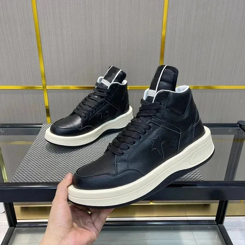 Cream Lace-Up Everyday Trainers — Photo 7