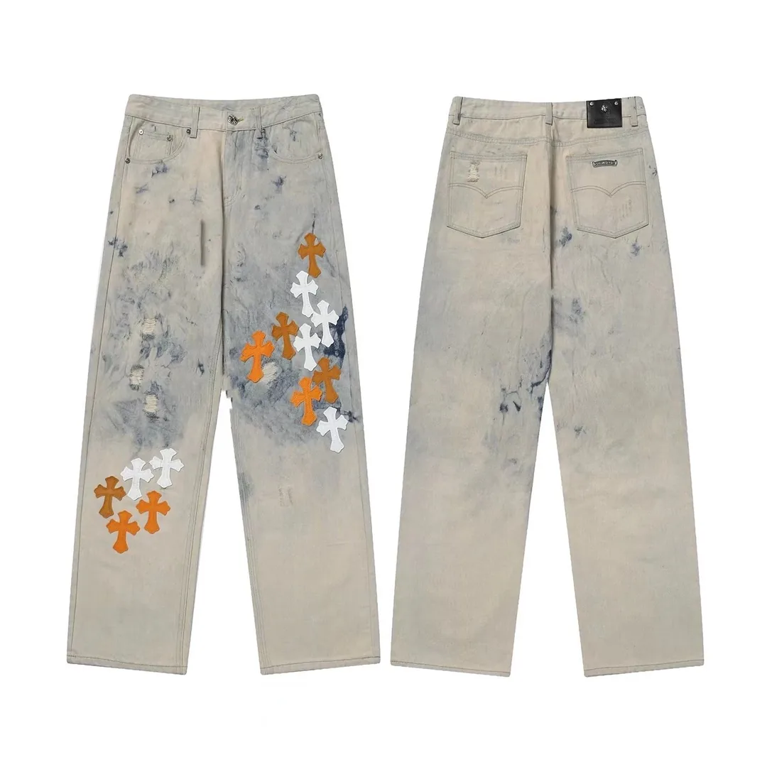 Chrome Hearts Washed Denim Pants — QC