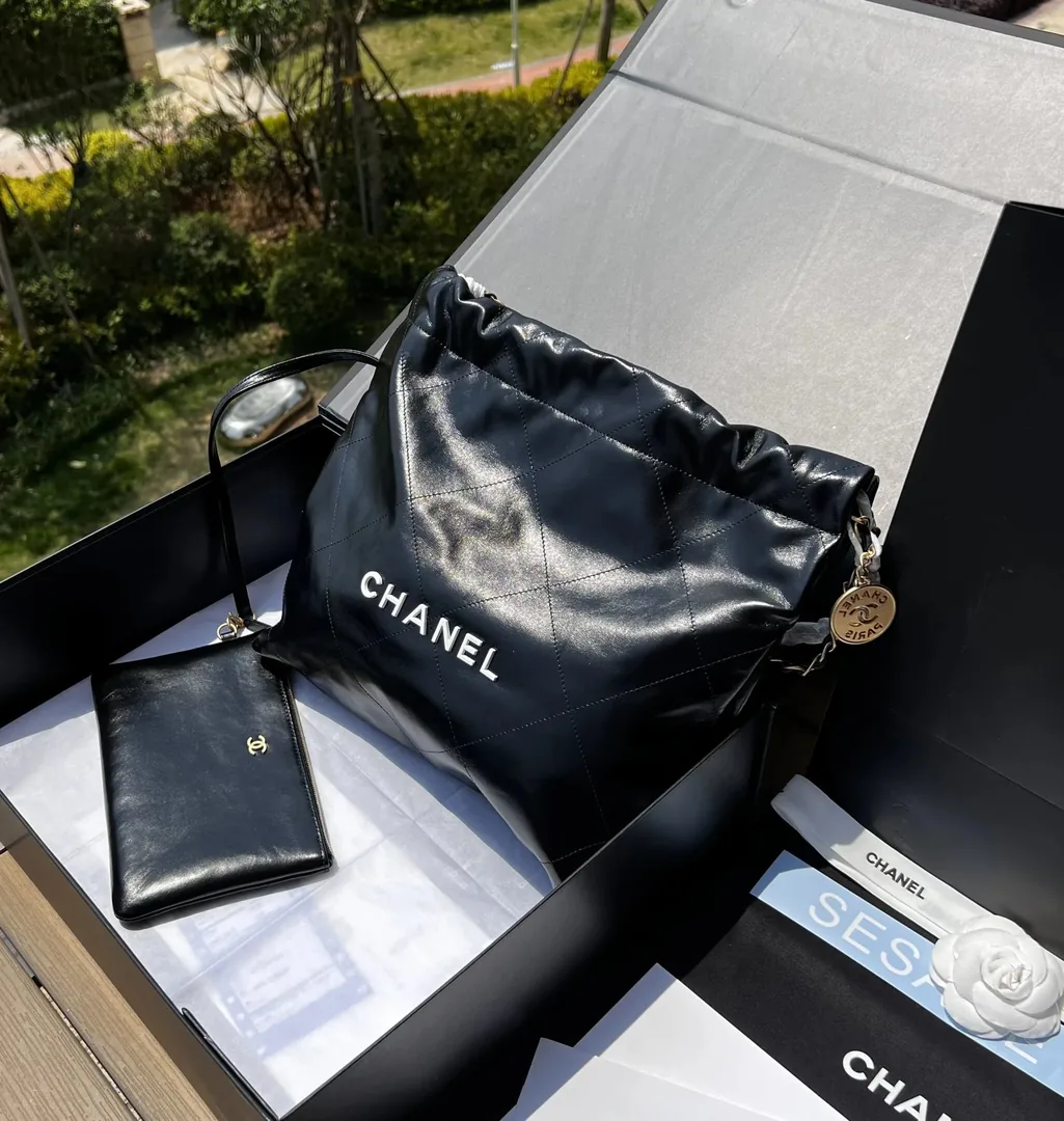 Chanel Full-Grain Leather Sneakers — Photo 13