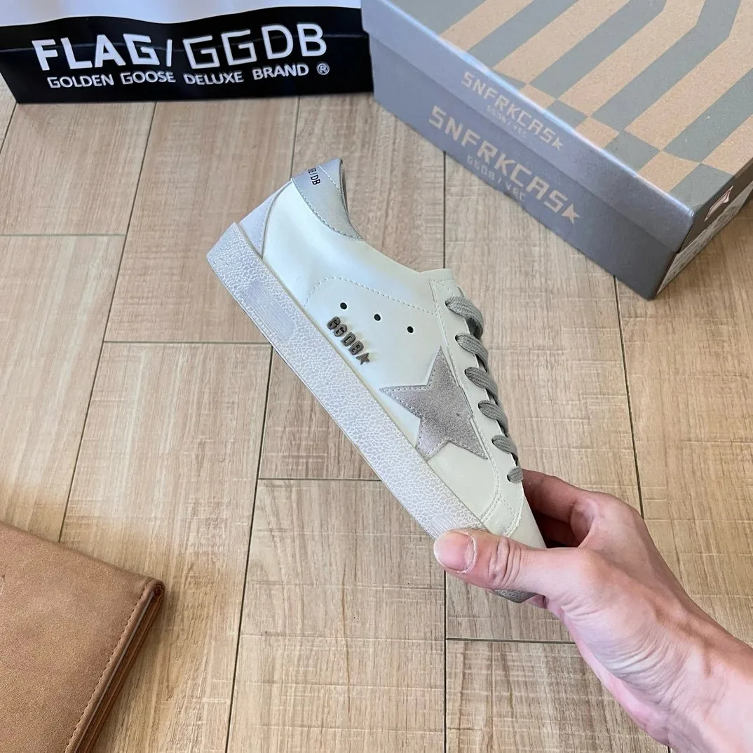 Golden Goose Super-Star Superstar Distressed Sneakers — photo 9