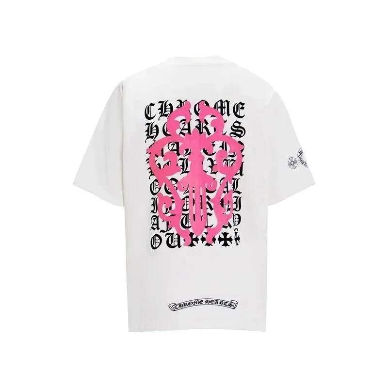 Chrome Hearts Cross Graphic T-Shirt Collection — QC