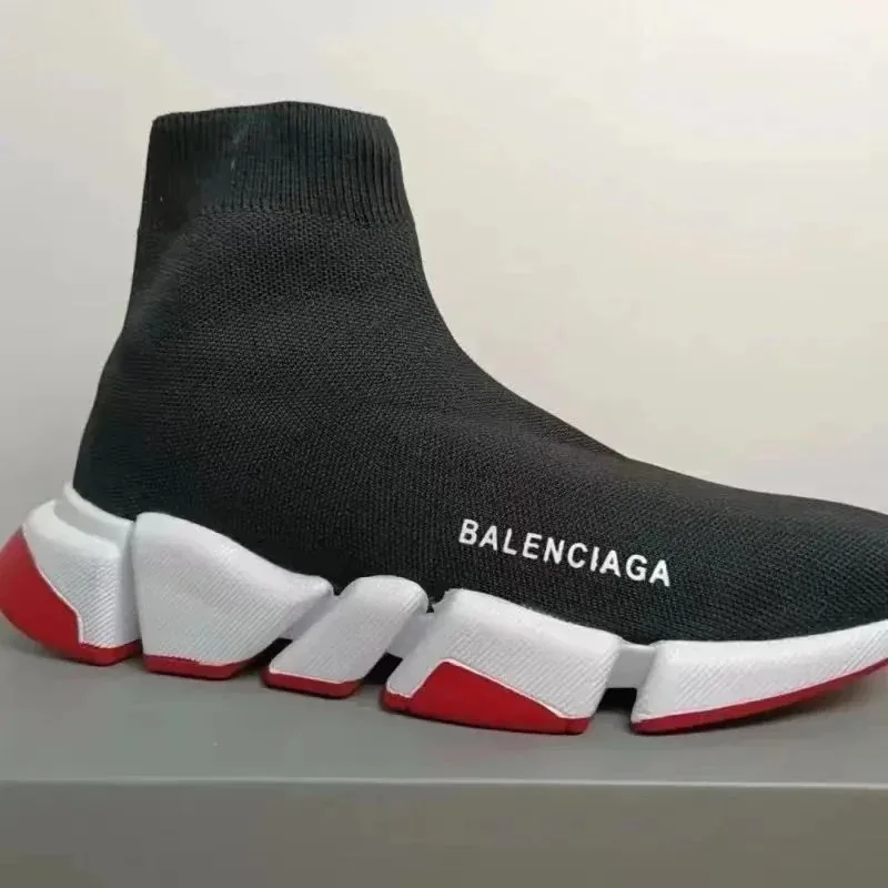 Balenciaga Speed Trainer White High-Top Sneakers — photo 9