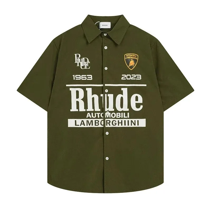 Buffalo Racing Print Shirt — Photo 7