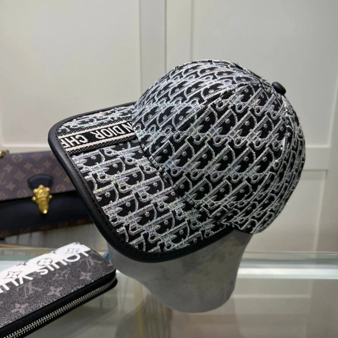 Dior Oblique Jacquard Baseball Cap — Photo 14