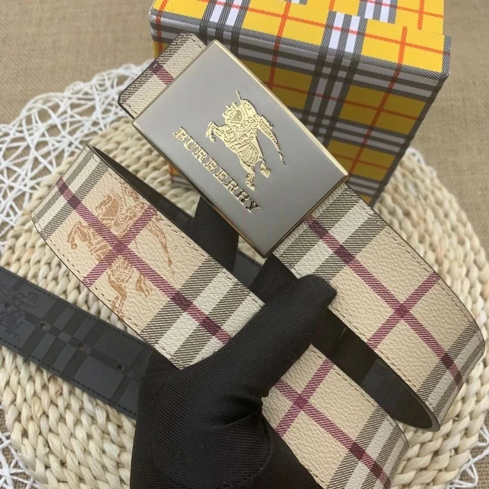 Leather Reversible Letter Belt — photo 3