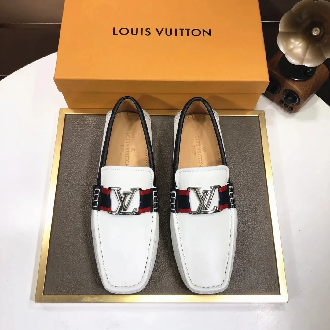 Louis Vuitton Major Loafer Leather Driving Loafers — photo 5