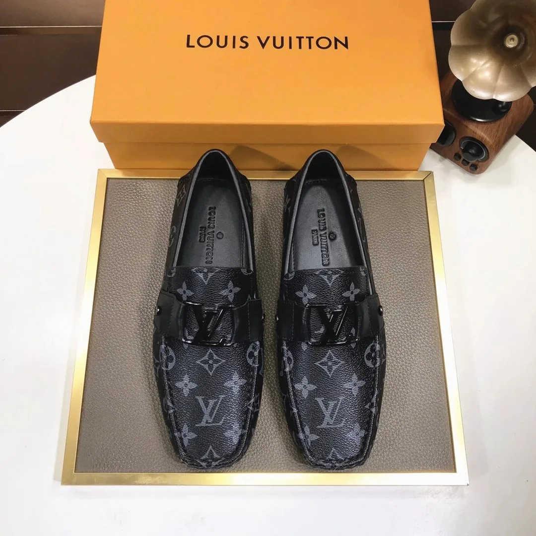 Louis Vuitton Major Loafer Leather Driving Loafers — QC