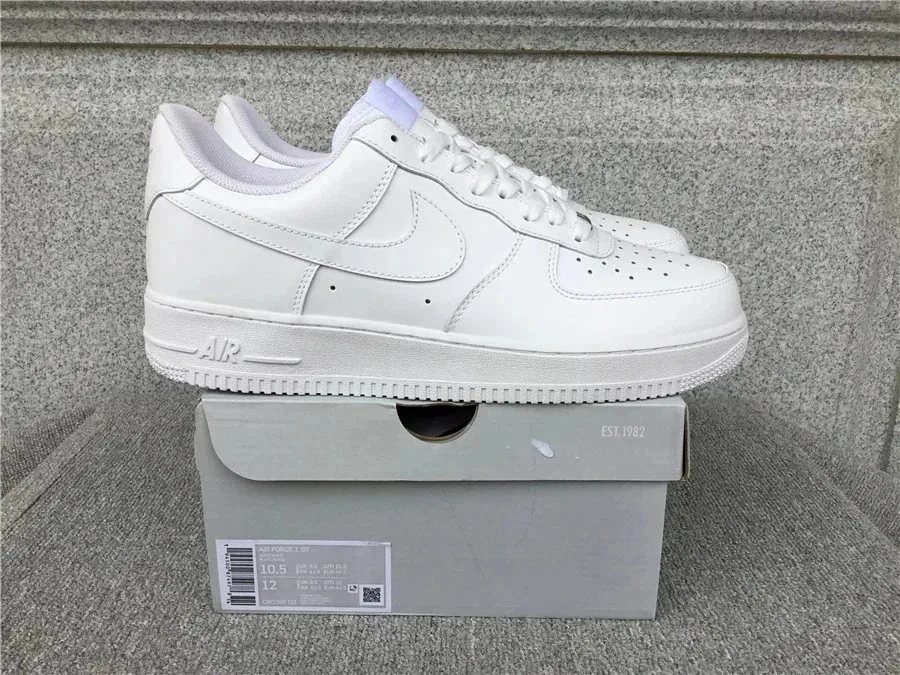 Nike Air Force 1 Black Skate Shoes — QC