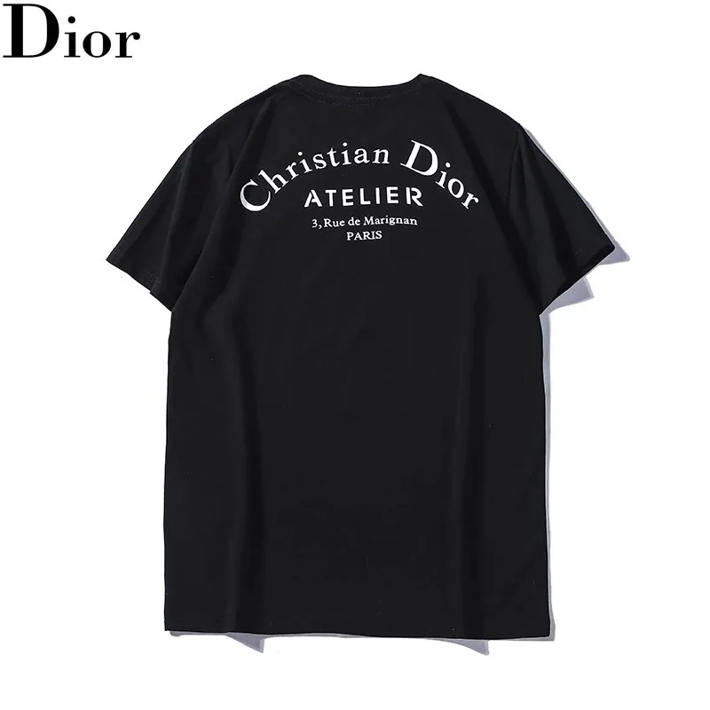 Letter Logo Cotton T-Shirt — QC