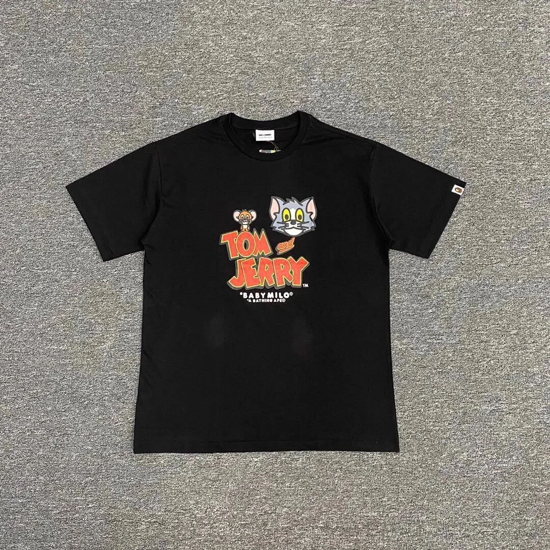 Bape Camo Ape Letter Print T-Shirt — Photo 14