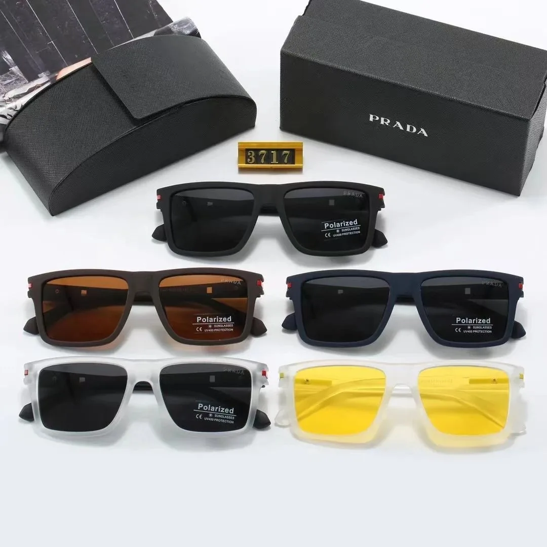 Prada Linea Rossa Rectangular Sunglasses — QC