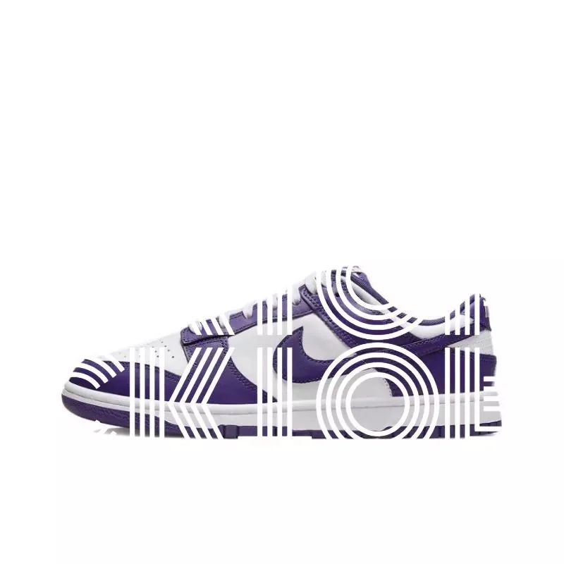 Nike Dunk Low Lace-Up Running Shoes — Photo 10