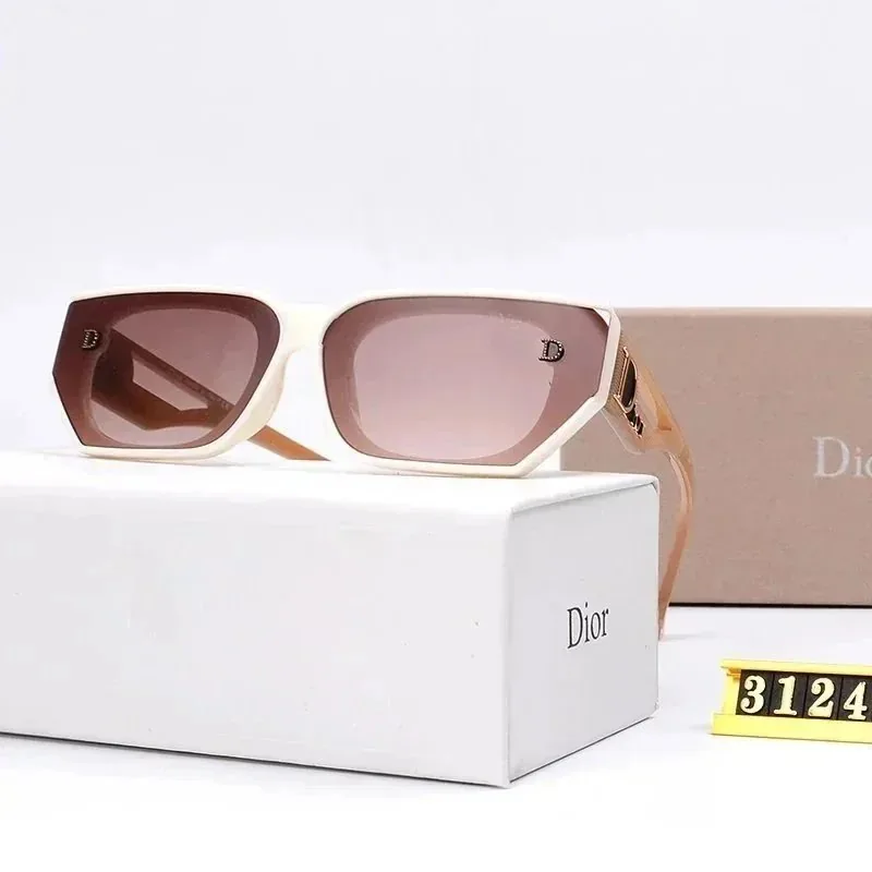 Christian Dior Logo Rectangular Sunglasses — Photo 6