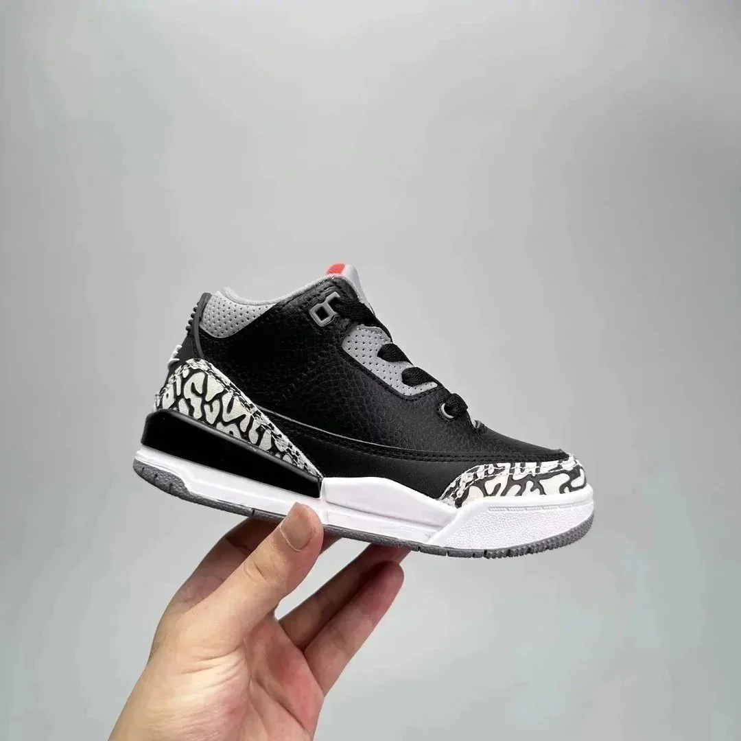 Jordan 3 Multicolor Kids Sneakers — Photo 2