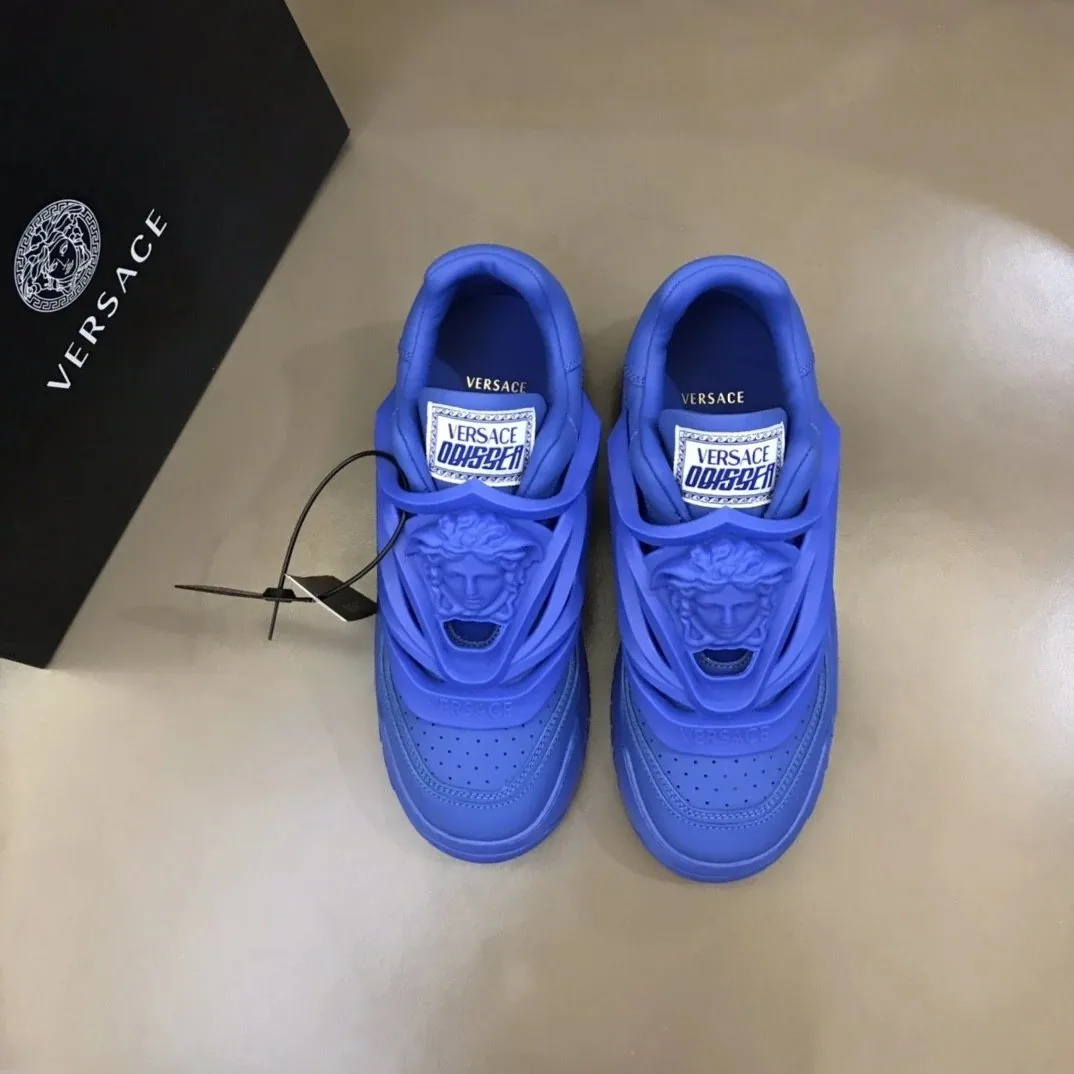 Versace Odissea Black White Sneakers — photo 10
