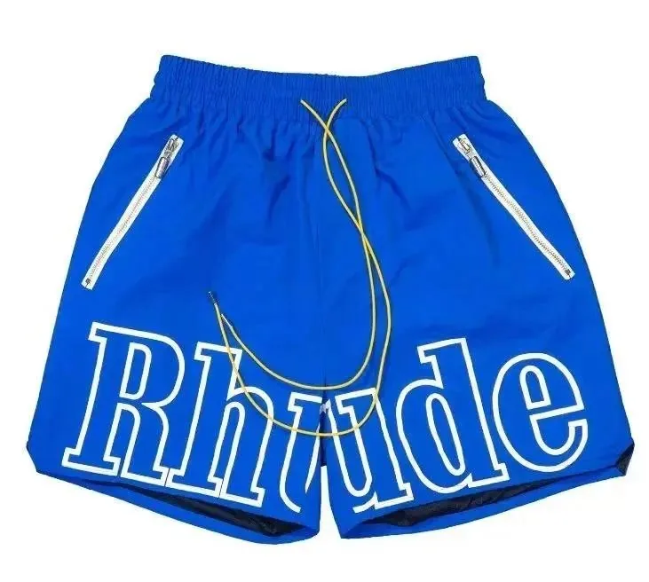 Colorblock Letter Mesh Shorts — QC