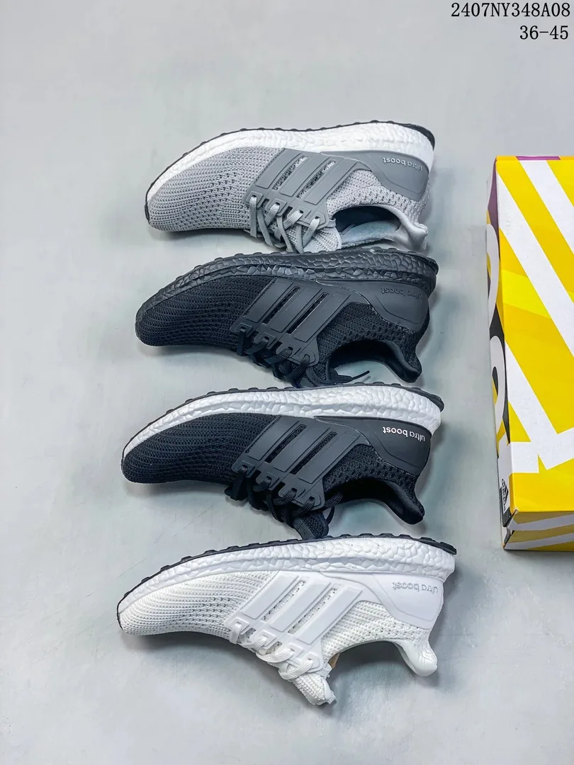 Adidas Ultraboost Grey Black High-Top Sneakers — photo 9