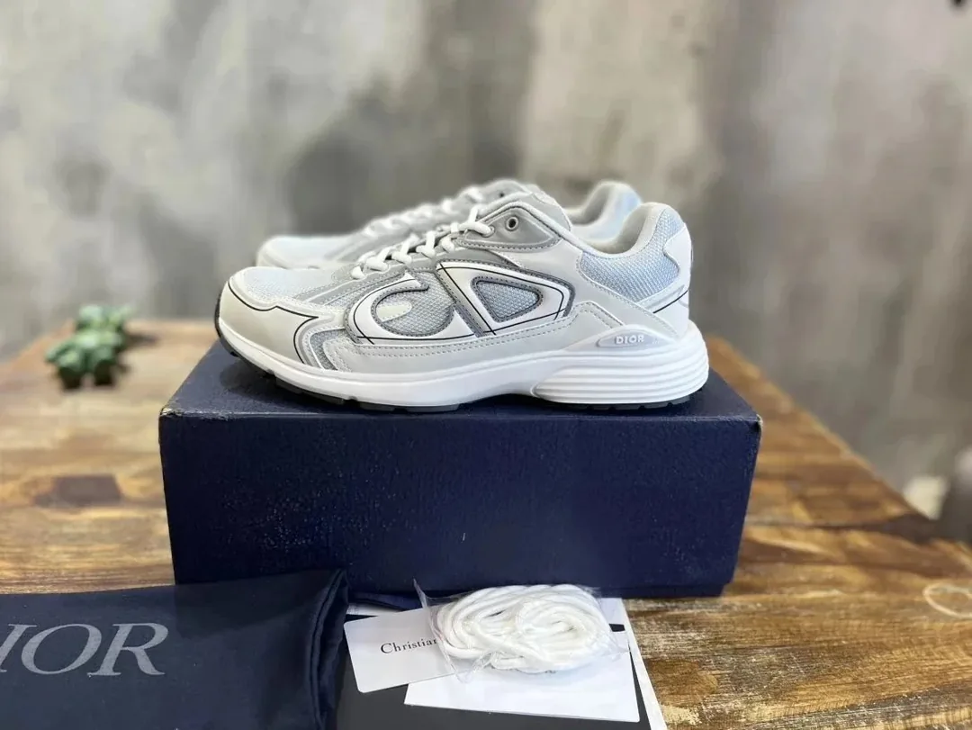 Dior B30 Grey Sneakers — Photo 5