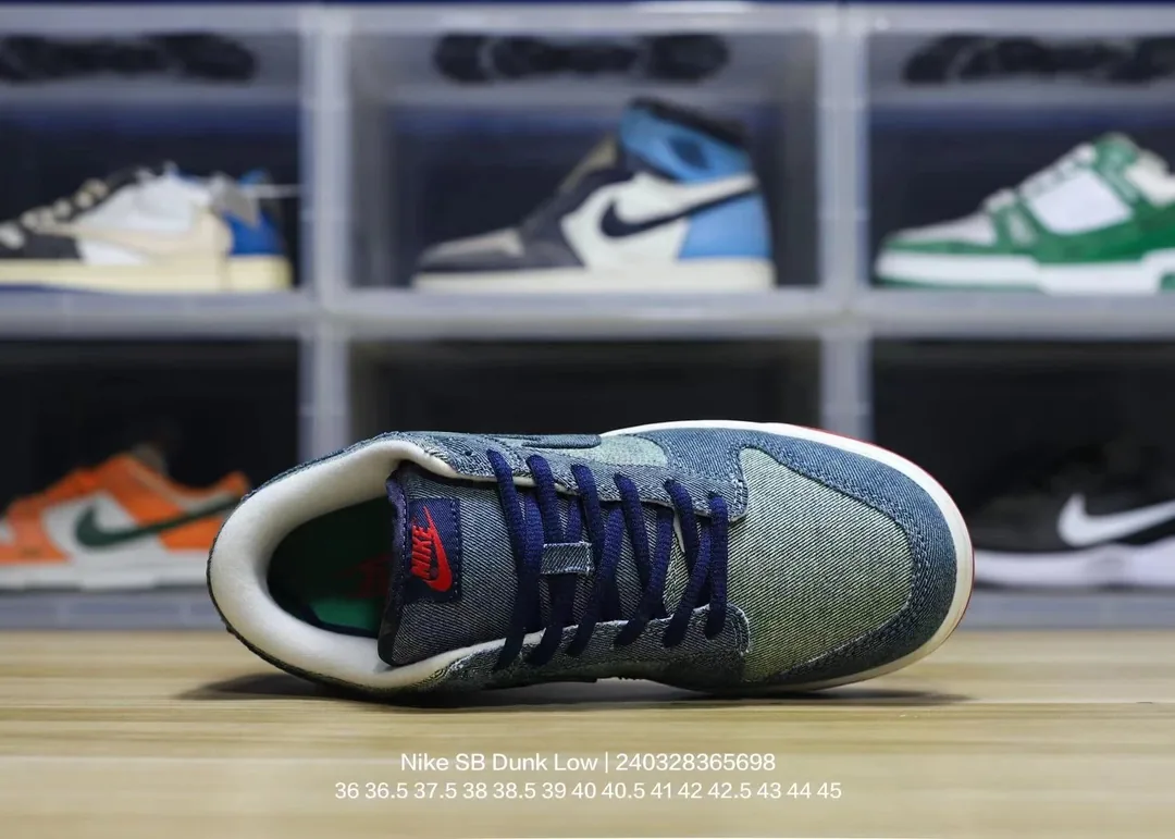Nike SB Dunk Low Vans Reese Forbes Denim — Photo 5