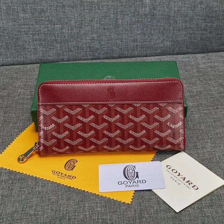 Goyard Leather Long Wallet — photo 7