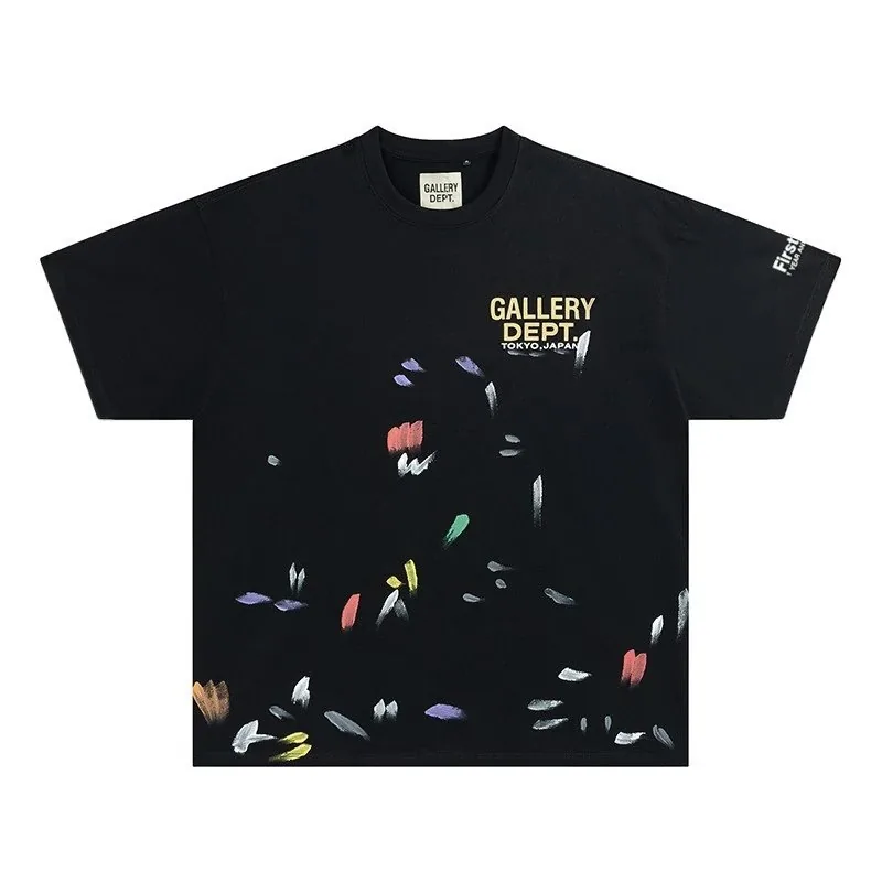 Gradient Print Couple T-Shirt — QC