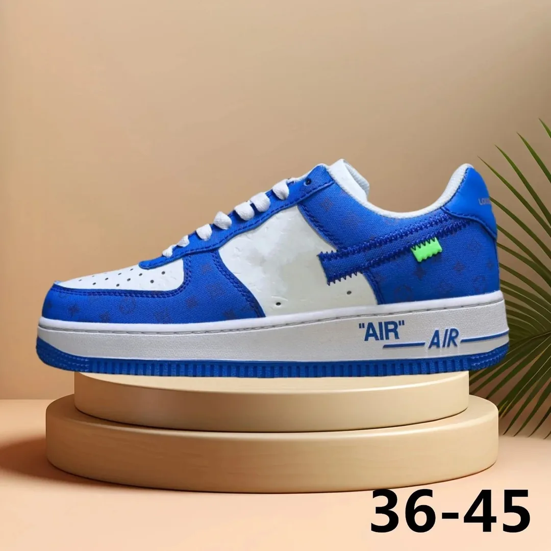 Nike Air Force 1 Brown Low-Top Trainers — Photo 7