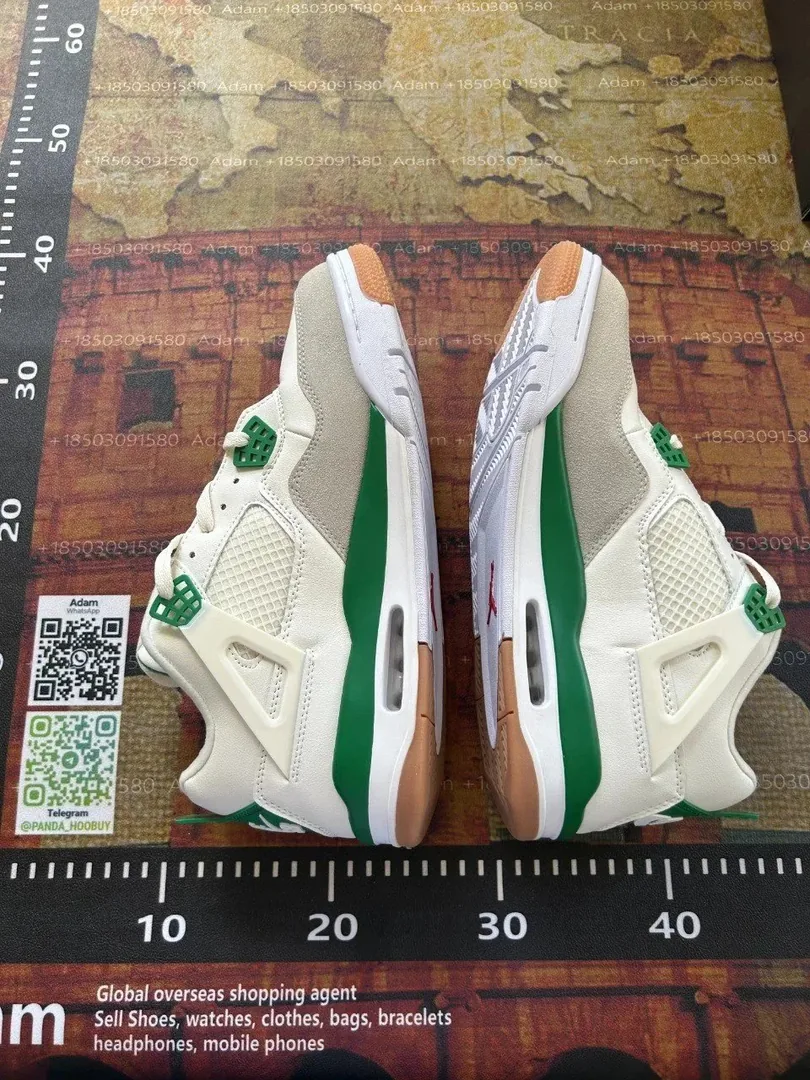 Jordan 4 Black Skate Shoes — photo 7